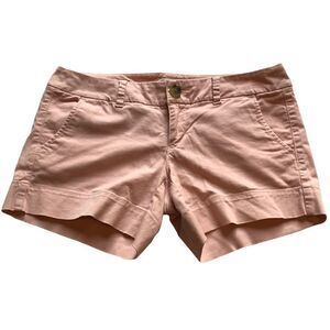 American Eagle Outfitters stretch shorts apricot Size 2 excellent condition